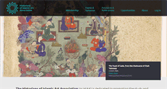 Desktop Screenshot of historiansofislamicart.org